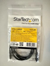 StarTech USB-C to USB-C Cable 100W 5A PD 1 m 3 ft Quick to Ship from USA