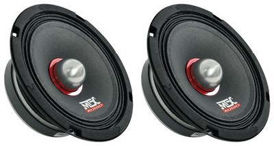 2) MTX Thunder RTX6 6.5  125w RMS 4-Ohm Mid-bass/Midrange Car/Pro Audio Speakers