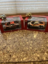 Carrera 124 Digital Slot Cars 2 Ferrari 458 Italias The Black Bull & Clearwater