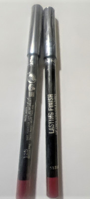 Set of 2 Rimmel Lasting Finish 8HR Soft Lip Liner Pencil, 125 Indian Pink Sealed