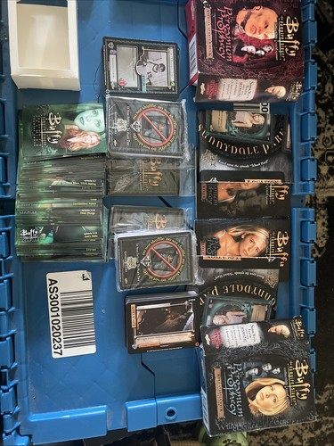 BUFFY THE VAMPIRE SLAYER CCG PERGAMUM PROPHECY HERO AND VILLAIN STARTER DECKS + - Picture 7 of 7