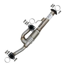 Stainless Steel Front Pipe w/ Bolts & Hanger fits: 2010-2013 Acura MDX, ZDX 3.7L