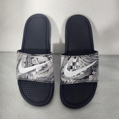Nike Benassi JDI Slide Floral Print Women's 618919-038 Size 10
