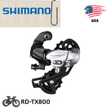 Shimano Tourney RD TX800 7 8 Speed Mountain Bike Rear Derailleur RD-TX800 Black