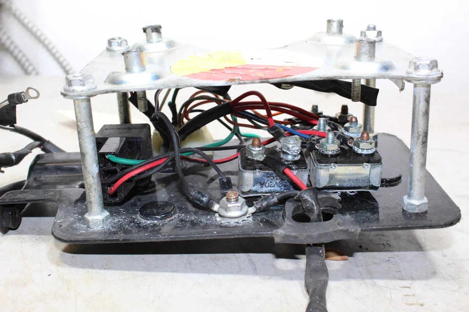 90-95 Harley Dyna OEM Fuse Box Relay Coil Mount - Image 3 of 4