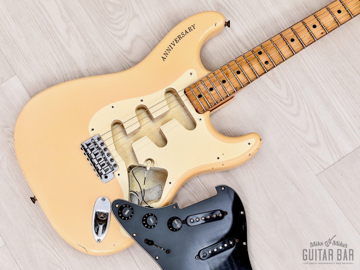 1980 Fender Stratocaster 25th Anniversary Model Vintage Guitar w