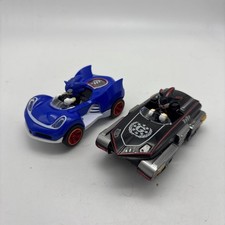2 Sonic The Hedgehog All Stars Racing R/C Slot Car SONIC set replacement cars