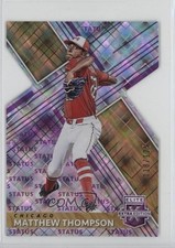 2019 Elite Extra Edition Status Purple Die-Cut /125 Matt Thompson Matthew 0q3