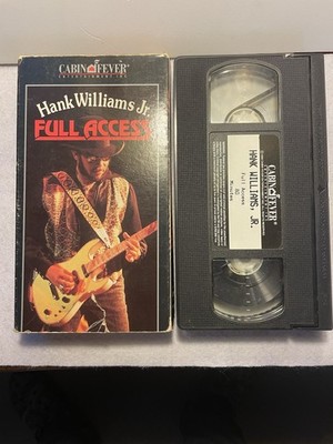 Hank Williams Jr. Full Access and Behind the scenes of full access VHS