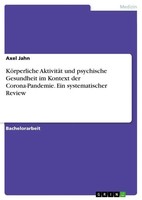 KöRperliche AktivitäT Und Psychische Gesundheit Im Kontext Der...