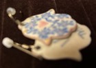 Hamsa Hand- Ceramic Earrings By THW — photo 3