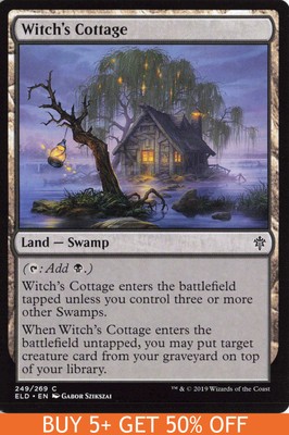 Throne of Eldraine #249 Witch's Cottage