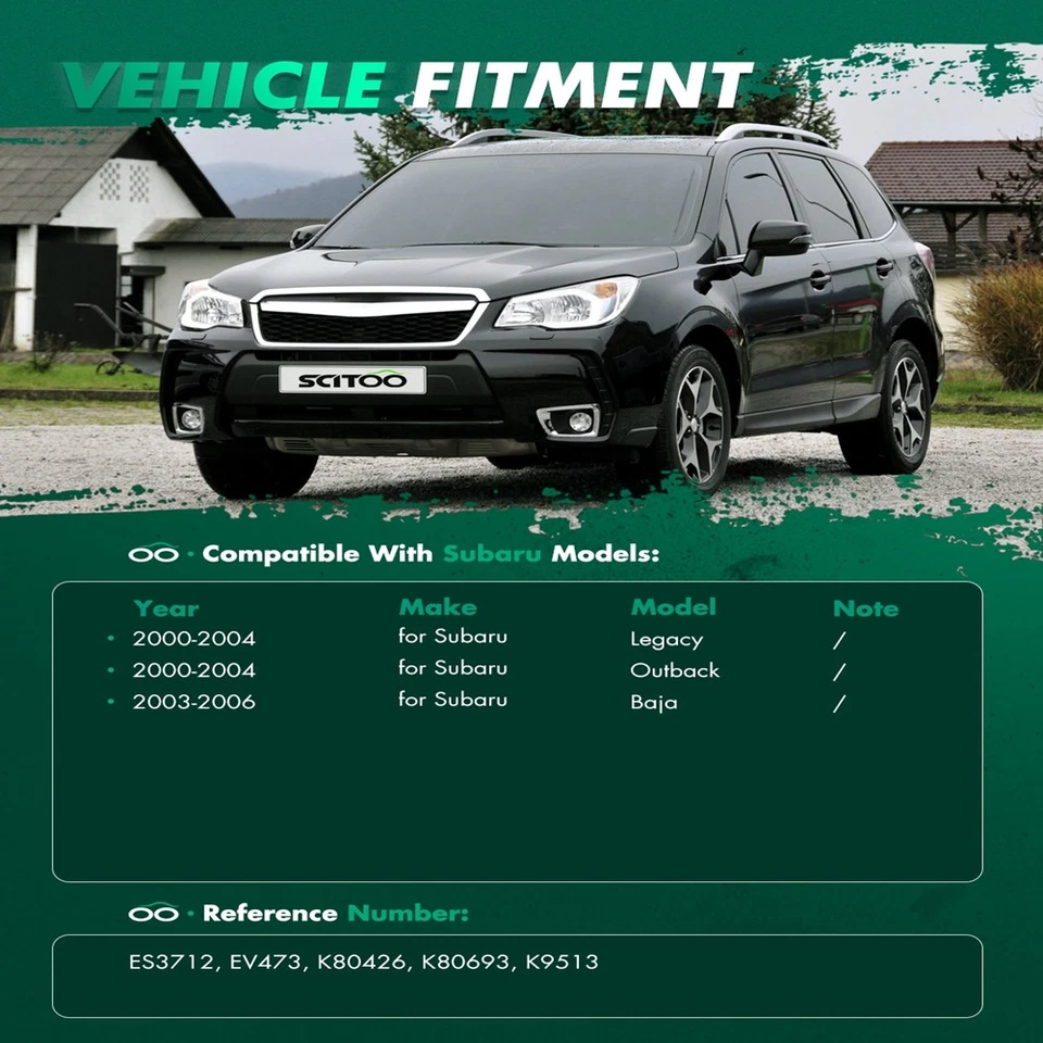 Barra estabilizadora de suspensión de piezas de dirección 10 piezas para Subaru Baja Legacy Outback 2000-06 Foto 2 de 4