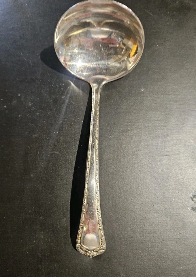 Sterling 1944 Rosemary Solid Gravy Ladle By Easterling - Image 2 of 3
