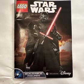 Lego Star Wars 75117 Kylo Ren 100% Complete Box Instructions Retired