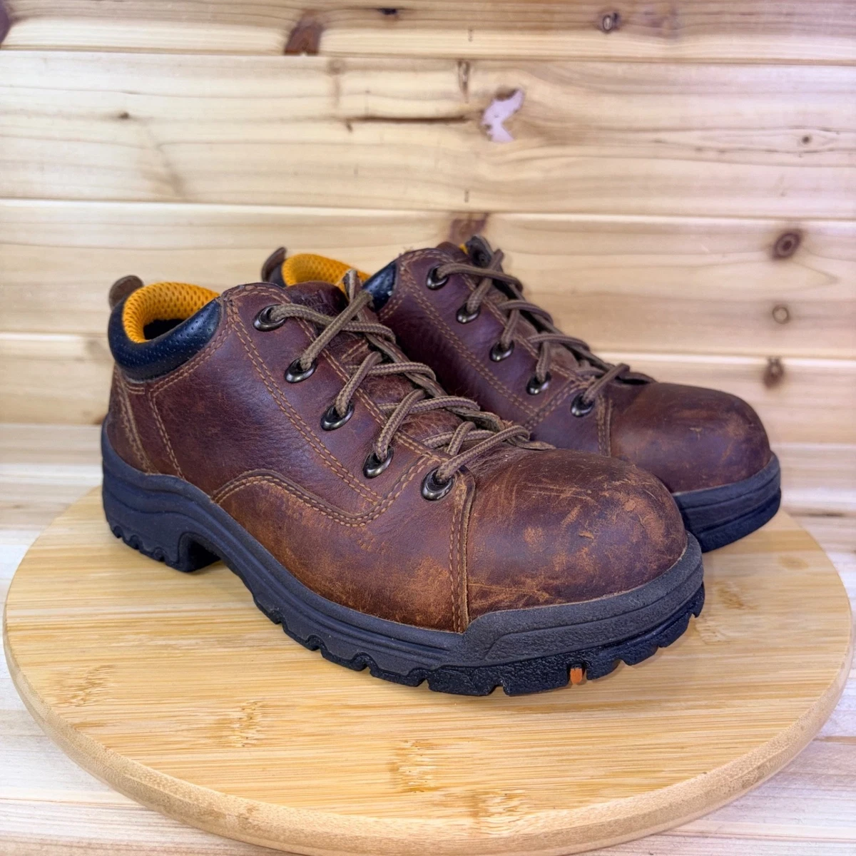 Timberland Leather Upper Brown Boots for Women for sale | eBay display picture 2