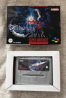 Terranigma SNES PAL Box and Cartridge English Language Working Excellent