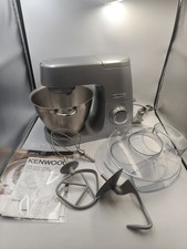 Kenwood Chef KVC51 Stand Mixer Blender Food Processor Manual Tested Accessories 