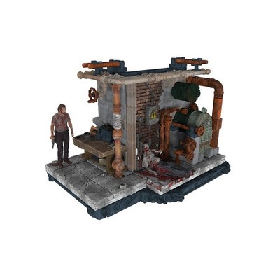McFarlane Toys The Walking Dead TV Prison Boiler Room Play Set 14558-8