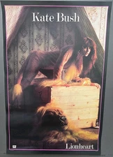 Kate Bush Lionheart Vintage Poster 1978 EMI Records Pop Rock 30"×20" Rare!!!