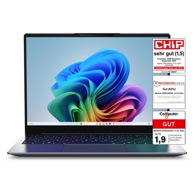 MEDION S1 SPRCHRGD 14 Notebook Laptop 35,56cm/14'' 2,8K 120Hz 1TB SSD 32GB RAM