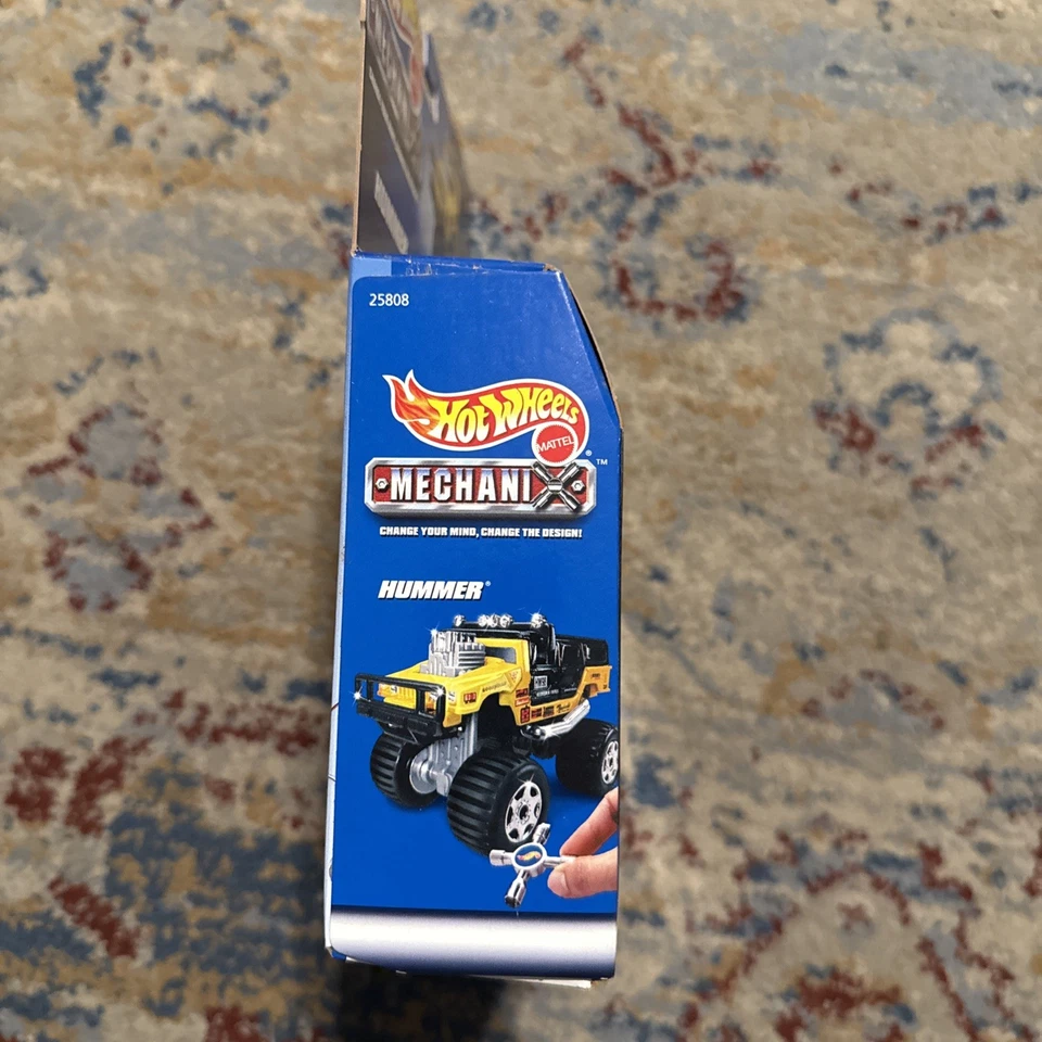 Hot Wheels Mechanix Hummer Yellow 1999 - Image 4 of 4