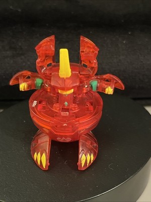 Bakugan Translucent Pyrus Alpha Hydranoid 600g Vestroia Battle Brawlers