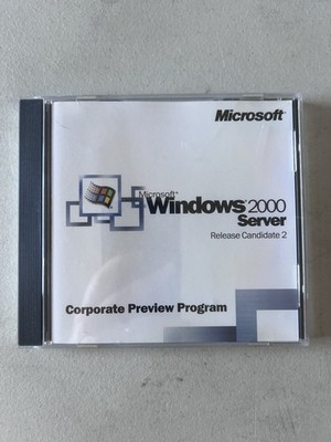 Microsoft Windows 2000 Server Release Candidate 2 CD-ROM Corporate Preview
