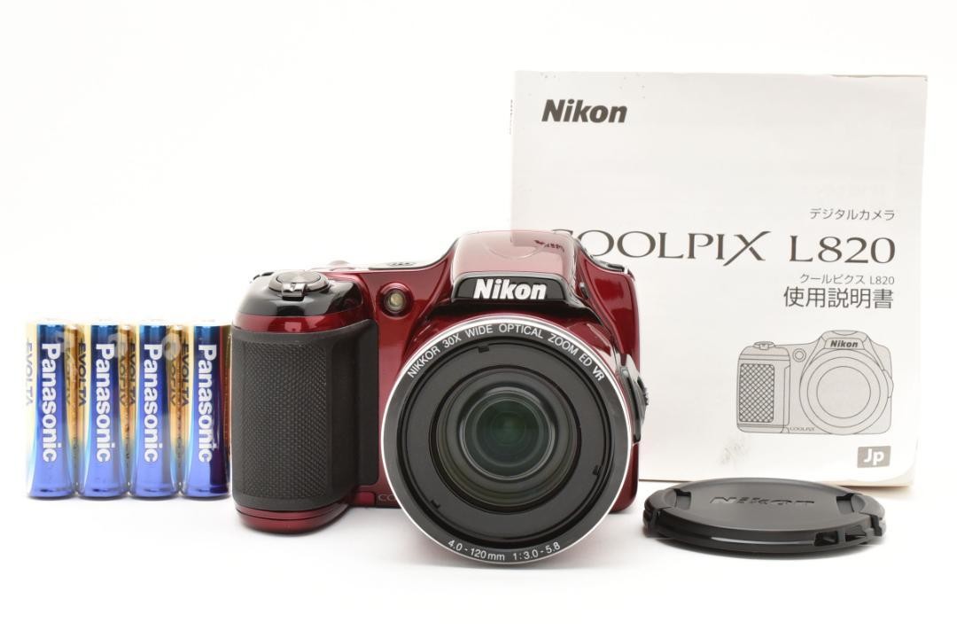 171 NIKON COOLPIX L820 レッド 171 Nikon Coolpix L820 Red | eBay