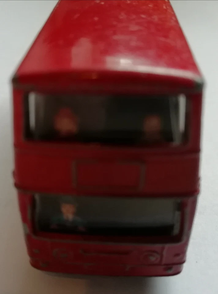 Modellauto Doppeldecker DAIMLER FLEETLINE CORGI JUNIORS No.1278081 BLECH rot - Bild 4 von 4