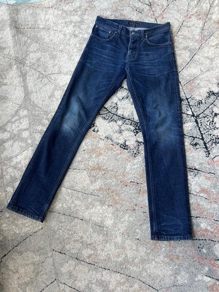 Men Nudie Jeans Jeans Navy Denim 32 / M / 46