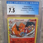 CGC 7.5 Charizard 2016 Generations RC5/RC32 Radiant Collection Holo Pokemon Card