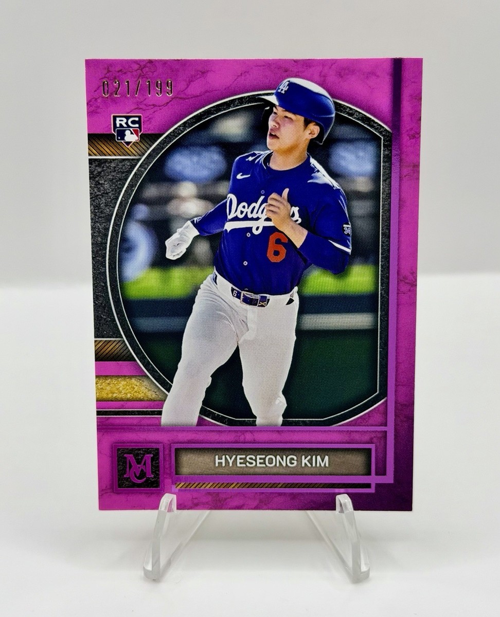 2025 Topps Museum Collection - Hyeseong Kim #60 Pink Sapphire /199