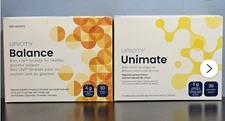 *NEW* 2 Boxes Combo-Unicity Unimate LEMON and Unicity Balance Natural Orange