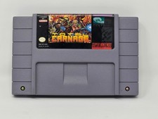 Total Carnage (Super Nintendo, 1993), Game Only / Authentic