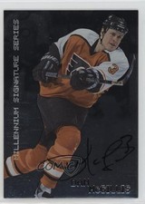 1999-00 ITG Be A Player Millennium Signature Series Dan McGillis #186 Auto 7eo