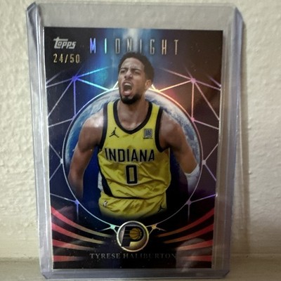 Topps 2025-26 Midnight Moonfall Summer Solstice Tyrese Haliburton #MF-14 /50