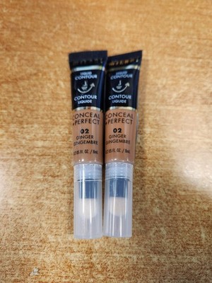 2 Pack: Milani Liquid Contour Conceal + Perfect, #02 Ginger  3011  (S2993)