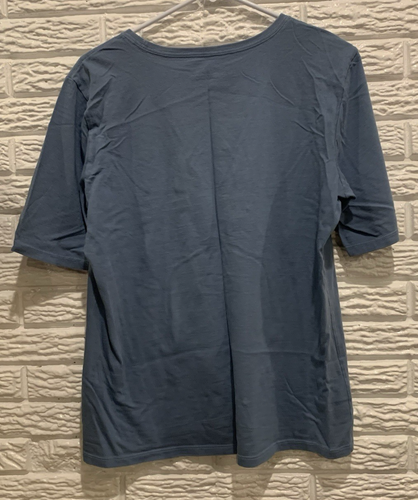 Life is Good Shirt Women's Large Blue Positive Lifestyle Short Sleeve Round Neck - Picture 4 of 11