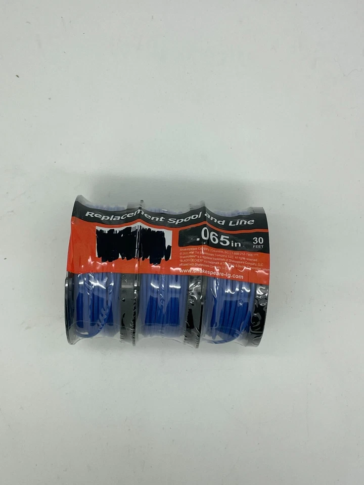 Shakespeare Trimmer Replacement Spool and Line Refills .065 30’ - 3 PACK - Image 2 of 4