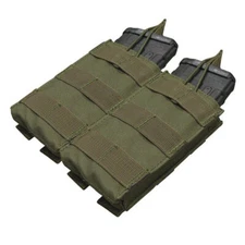 Condor Double 5.56 Open Top Magazine Pouch Olive MA19-001 MOLLE PALS