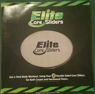 ELITE CORE SLIDERS HOME TRAINING FITNESS - 2er Pack