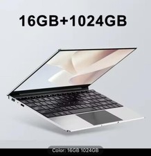 Image of 14.1" Ultra Slim Laptop with 16GB RAM and 256GB SSD, Intel N3700 Windows 11 Pro