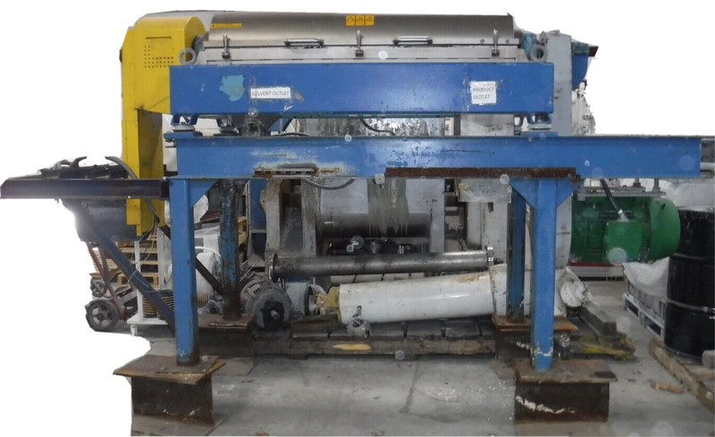 Used Alfa Laval NX418 Horizontal Decanter Centrifuge Machine, 3 Phase Motors, NR