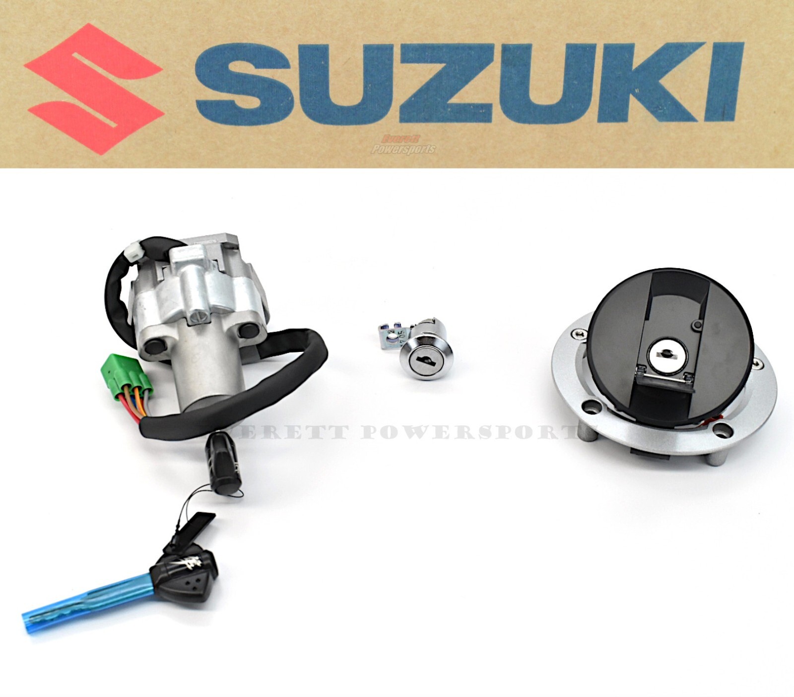 Ignition Switch Lock Set Hayabusa GSX1300 R 0809 OEM Suzuki (49 State