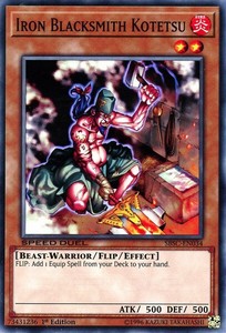 Iron Blacksmith Kotetsu - SBSC-EN034 - Common - 1st Edition x3 - Near Mint
