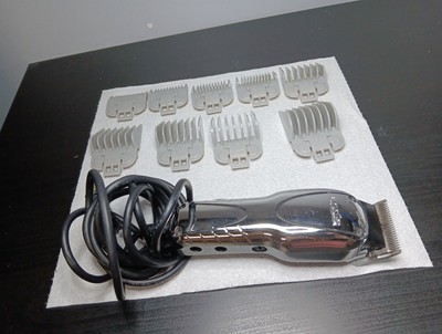 ANDIS US-1 Silver Black 120V Portable Corded Electric Body Trimmer Shaver 