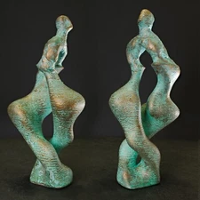 sculpture "Pénélope" 20cm unique Prof.em. Andreas Loeschner-Gornau