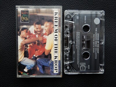 THE LONDON DREAD COLLECTIVE - KREEM OF THE KROP  - RARE 1989 CASSETTE TAPE ALBUM