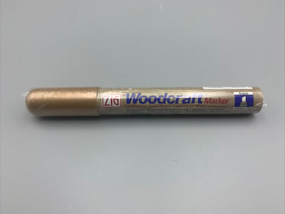 Zig PWC50/AM Woodcraft Marker Pen 6mm Chisel Tip - Antique Metallic